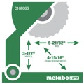 Miter Saws | Metabo HPT C10FCGSM 15 Amp Single Bevel 10 in. Corded Compound Miter Saw image number 7