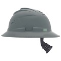 Hard Hats | MSA 10215836 V-Gard C1 Fas-Trac III Full Brim Vented Hard Hat - Gray image number 3