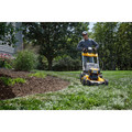 Self Propelled Mowers | Dewalt DCMWSP255Y2 2X20V MAX Brushless Lithium-Ion 21-1/2 in. Cordless Rear Wheel Drive Self-Propelled Lawn Mower Kit with 2 Batteries (12 Ah) image number 6
