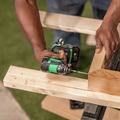 Coil Nailers | Metabo HPT KNV65AH2M Pneumatic Siding Nailer and 18V Impact Driver Pro Bundle Kit (5 Ah) image number 16