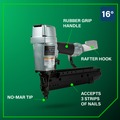 Finish Nailers | Metabo HPT NT65A5M 16-Gauge 2-1/2 in. Pro Finish Nailer image number 3