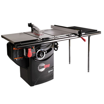 SAWSTOP PROFESSIONAL CABINET SAW | SawStop 220V Single Phase 3 HP 13 Amp 10 in. Professional Cabinet Saw with 36 in. Professional Series T-Glide Fence System - PCS31230-TGP236