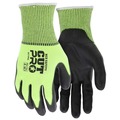 Work Gloves | MCR Safety 9277PUXL Cut Pro Gloves - X-Large/Black/Lime (1-Dozen) image number 0