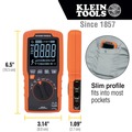 Multimeters | Klein Tools MM450 600V TRMS Auto-Ranging Slim Digital Multimeter image number 8