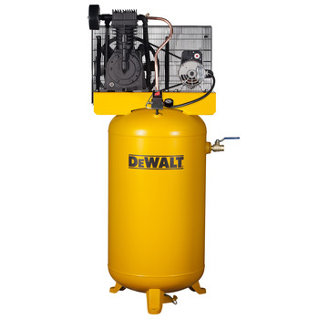 STATIONARY AIR COMPRESSORS | Dewalt 5 HP 80 Gallon TOPS Two Stage Oil-Lube Industrial Stationary Air Compressor - DXCMV5048055