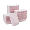 Percentage Off | Boardwalk BWK30LAG100 1 lbs. Capacity Paper Food Baskets - Red/White (1000/Carton) image number 2