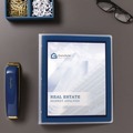 July Member-Exclusive Offer Save 10% off on One Item | Avery 15766 3 Rings 0.5 in. Capacity Flexi-View 11 in. x 8.5 in. Binder with Round Rings - Navy Blue image number 7