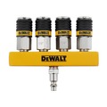 Air Chisels | Dewalt DXCM041-0120 4-Way Straight Air Manifold image number 1