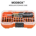 Screwdrivers | Klein Tools 33803 ProFlex 42-Bit Impact Driver Bit Set with Modular Case, S2 Steel, Magnetic, Adjustable Screwdriver image number 5