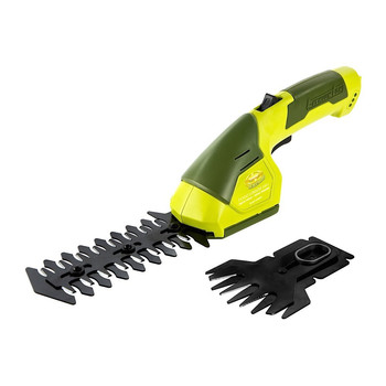 HEDGE TRIMMERS | Sun Joe 7.2V 1.5 Ah Lithium-Ion 2-in-1 Grass Shear & Hedge Trimmer - HJ604C