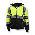 Hoodies and Sweatshirts | Dewalt DSJ32-3ZGS-4X Heavy Duty Class 3 Hooded Fleece Jacket - 4XL image number 2