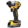 Memorial Day Sale | Dewalt DCF840E1 20V MAX Brushless Lithium-Ion 1/4 in. Cordless Impact Driver Kit (1.7 Ah) image number 0