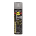 Paint | Rust-Oleum V2185838 High Performance V2100 System 20 oz. Aerosol Can Rust Preventive Cold Galvanizing Compound - Flat Gray (6/Carton) image number 4