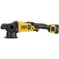Polishers | Dewalt DCM848P2 20V MAX XR Lithium-Ion Variable Speed 5 in. Cordless Random Orbit Polisher Kit (5 Ah) image number 3