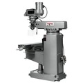 Milling Machines | JET JT9-690234 JTM-1050VS2 Variable Speed Milling Machine with 3-Axis Newall DP700 DRO with XYZ-Axis Powerfeeds and Power Draw Bar image number 3