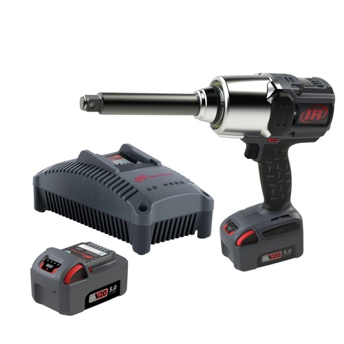 Impact Wrenches | Ingersoll Rand W8571-K2 IQV20 20V Lithium-Ion 2000 ft-lbs. Breakaway Torque 3/4 in. Square Cordless Impact Wrench Kit (5 Ah) image number 0