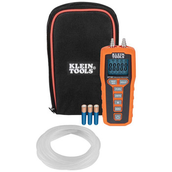 ELECTRICAL TESTERS | Klein Tools Air and Gas Pressure Digital Differential Manometer - ET180