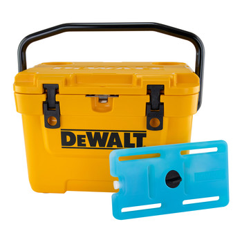 CLOTHING AND GEAR | Dewalt 10 Quart Roto-Molded Lunchbox Cooler/ 10 Quart Ice Pack Cooler Combo - DXC1001