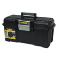 Cases and Bags | Dewalt DWST24082 11-1/3 in. x 24 in. x 11-1/3 in. One Touch Tool Box - Black image number 3