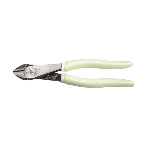 Pliers | Klein Tools D200028GLW 8 in. High-Visibility Diagonal Cutting Pliers image number 0