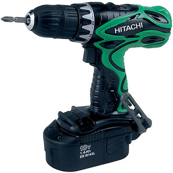 Hitachi 18V Cordless 1/2 in. Drill Driver Kit - DS18DVF3M