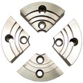 Wood Lathes | NOVA JS75DT Three Step Universal Chuck Jaw Set image number 2