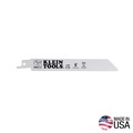Reciprocating Saw Blades | Klein Tools 31734 (5/Pack) 6 in. 24 TPI Reciprocating Saw Blade image number 1