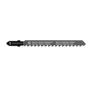 JIGSAW BLADES | Fein 3 in. 24 TPI HM Carbide T-Shank Jigsaw Blade - 63503187010