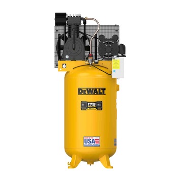 AIR COMPRESSORS | Dewalt DXCM804.COM 7.5 HP 80 Gallon 175 Max PSI 21.2 SCFM @ 175 PSI 2-Stage Oil-Lube Electric Stationary Vertical Air Compressor
