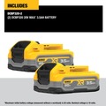 Batteries | Dewalt DCBP320-2 (2) 20V MAX XR 3.5 Ah Lithium-Ion Battery image number 3