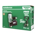 Coil Nailers | Metabo HPT KNV65AH2M Pneumatic Siding Nailer and 18V Impact Driver Pro Bundle Kit (5 Ah) image number 2