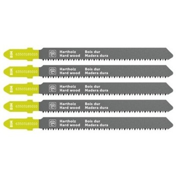 JIGSAW BLADES | Fein 63503185010 (5/Pack) 3 in. 17 TPI Chrome-Vanadium T-Shank Jigsaw Blade