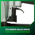Pneumatic Crown Staplers | Metabo HPT N5008AC2M 16-Gauge 7/16 in. Standard Crown Stapler image number 4