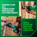 Reciprocating Saws | Metabo HPT CR18DBQ4M 18V MultiVolt Cordless Reciprocating Saw (Tool Only) image number 7
