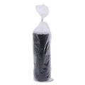  | Boardwalk BWKHOTBL8 Plastic Hot Cup Lids for 8 oz. Hot Cups - Black (1000/Carton) image number 2