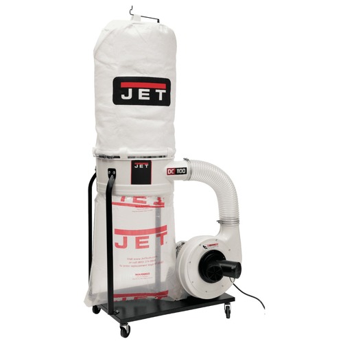 Dust Collectors | JET DC-1100VX-5M Vortex 115V/230V 1.5HP Single-Phase Dust Collector 5-Micron Bag Filter Kit image number 0