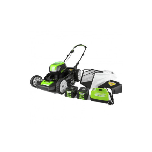 Push Mowers | Greenworks 2506902 Greenworks GLM801600 80V 21 in. Brushless Mower (Tool Only) image number 0