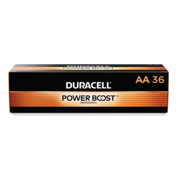 Duracell Power Boost CopperTop Alkaline AA Batteries (36/Pack) - MN15P36