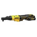 National Tradesmen Day Sale | Dewalt DCF500GG1 12V MAX XTREME Brushless Lithium-Ion 3/8 in. and 1/4 in. Cordless Sealed Head Ratchet Kit (3 Ah) image number 4