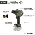 Handheld Blowers | Makita ADSA01Z 18V LXT Outdoor Adventure Brushless Cordless High Speed Blower/Inflator (Tool Only) image number 16