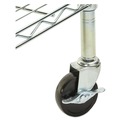 July Member-Exclusive Offer Save 10% off on One Item | Alera ALEGR364818SR 48 in. W x 18 in. D x 75 in. H 40 Garments Wire Shelving Garment Rack - Silver image number 3