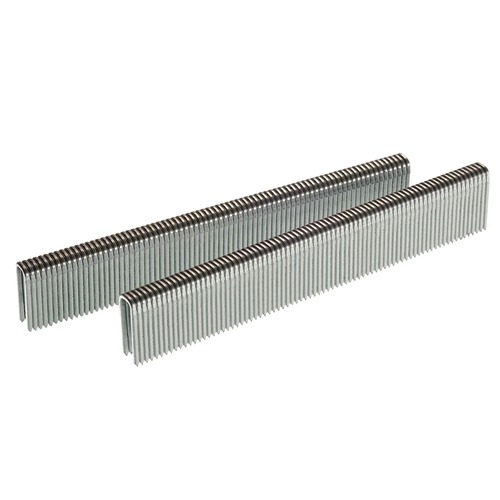 Staples | SENCO L17BAB (5,000/Box) 18-Gauge 1-1/2 in. Leg 1/4 in. Crown Medium Wire Chisel Point Galvanized Medium Wire Staple image number 0