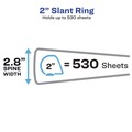 July Member-Exclusive Offer Save 10% off on One Item | Avery 19700 11 in. x 8.5 in. 3 Rings 2 in. Capacity Showcase Economy View Binders with Slant Rings - Black image number 7