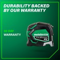 Measuring Tools | Metabo HPT 115925M TruRange 25 Ft. Tape Measure with Wire Belt Clip and Lanyard Attachment image number 10