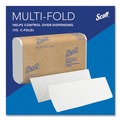  | Scott 01840 9.2 in. x 9.4 in. 1-Ply Essential Multi-Fold Towels with Absorbency Pockets - White (4000/Carton) image number 8