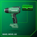 Heat Guns | Metabo HPT RH18DAQ4M 18V MultiVolt Lithium-Ion Cordless Compact Heat Gun (Tool Only) image number 9