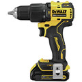 Early Labor Day Sale | Factory Reconditioned Dewalt DCD709C2R ATOMIC 20V MAX Brushless Lithium-Ion Compact 1/2 in. Cordless Hammer Drill Kit image number 2