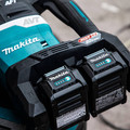 Free Makita Cordless Angle Grinder Kit | Makita GRH06PM 80V max XGT (40V max X2) Brushless Lithium-Ion 2 in. Cordless AFT, AWS Capable AVT Rotary Hammer Kit with 2 Batteries (4 Ah) image number 10