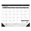 | AT-A-GLANCE SK2416-00 16-Month: Sep 2025 to Dec 2026 21.75 in. x 17 in. Academic Year Ruled Desk Pad - White Sheets, Black Binding/Black Corners image number 4