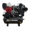 Stationary Air Compressors | EMAX EGES1330ZTK 13 HP 30 gal. 33CFM Honda GX 3 Cylinder MAXFLO Truck Mount Stationary Air Compressor with FKIT033S Maintenance Kit image number 0